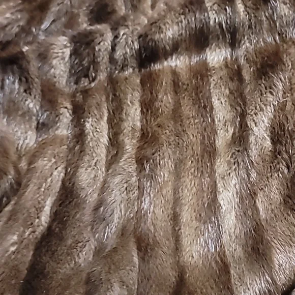 Full length beaver coat